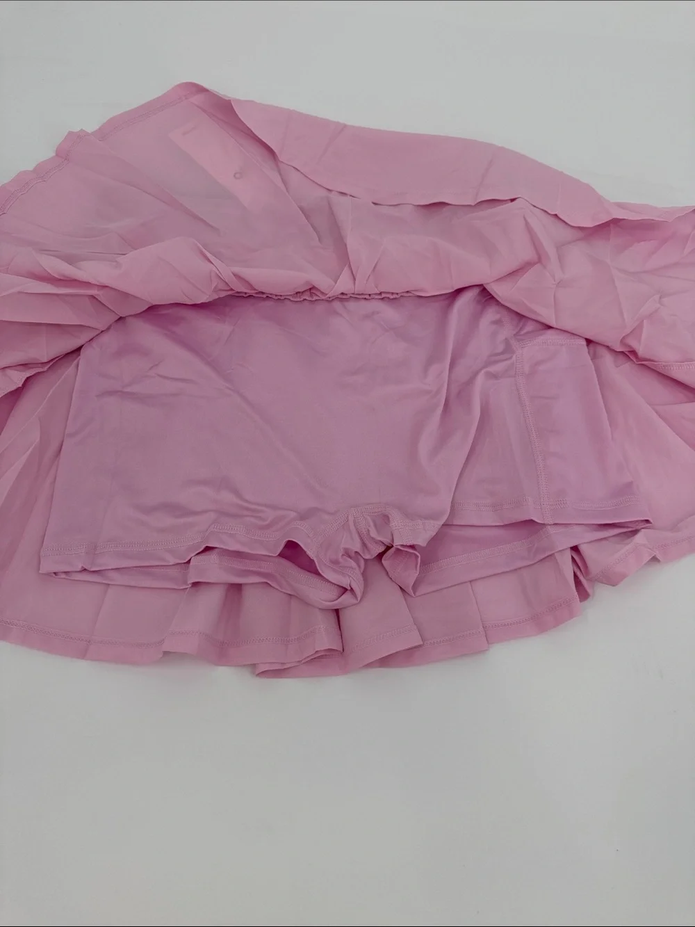 ALO Yoga Pink Active Crop Top & Pleated Skirt Set